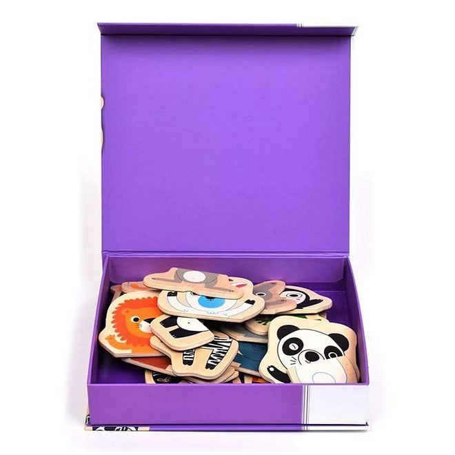 Jungle Wooden Magnets - 2+ 24 pieces