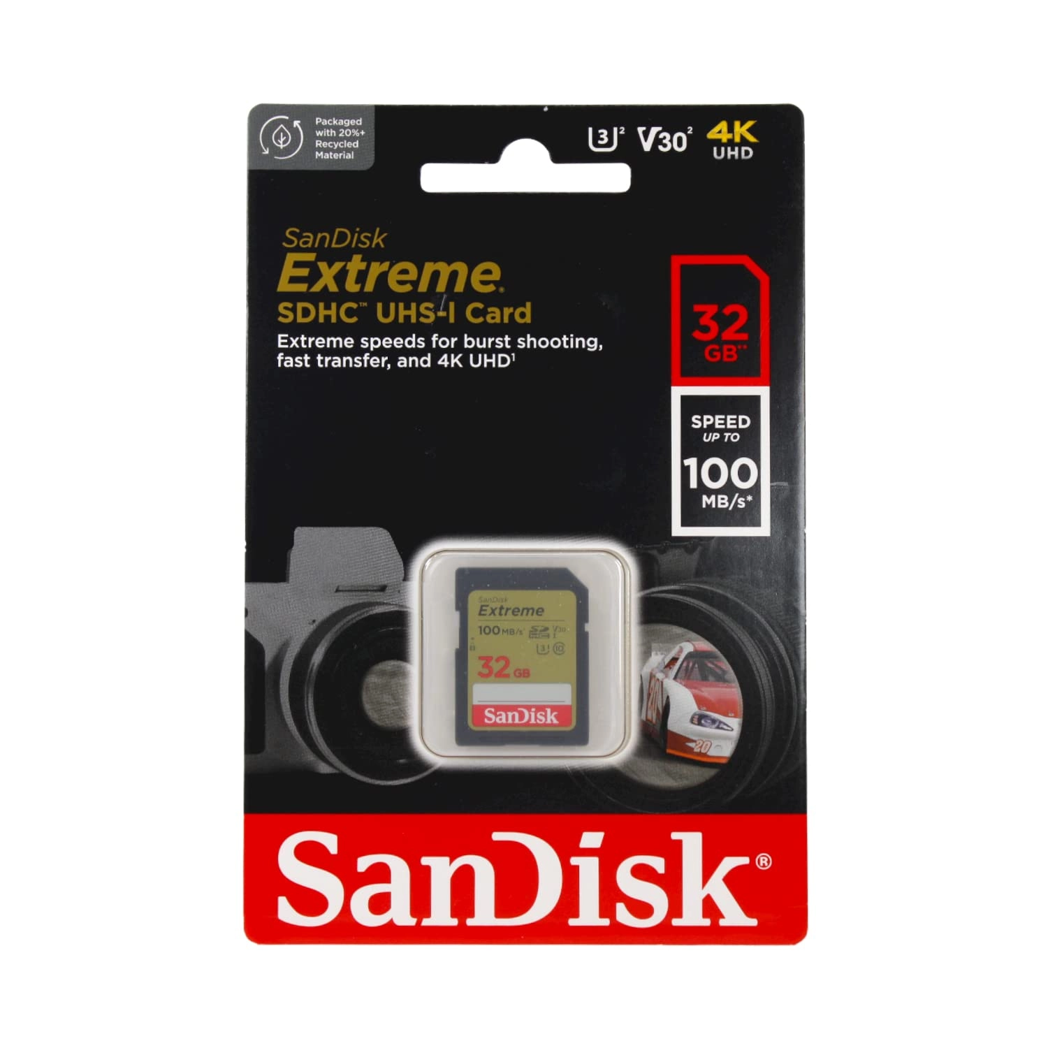 SanDisk SDHC Extreme - 32GB Twin Pack