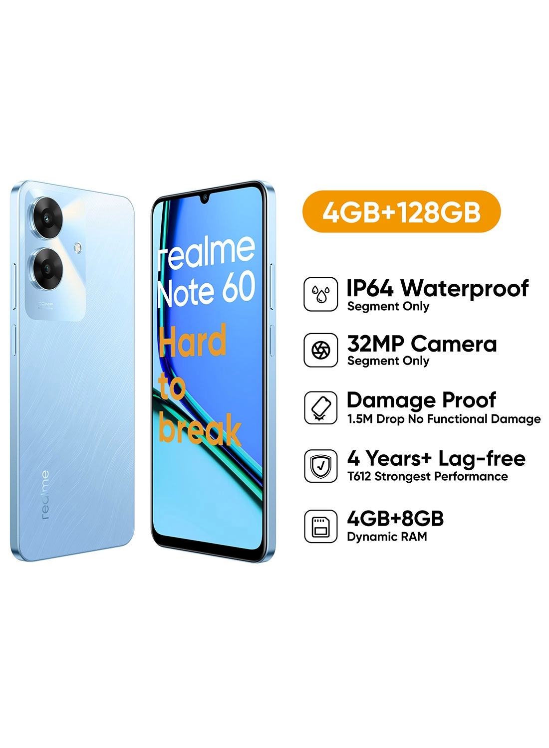 realme Note 60 - 4GB 128GB