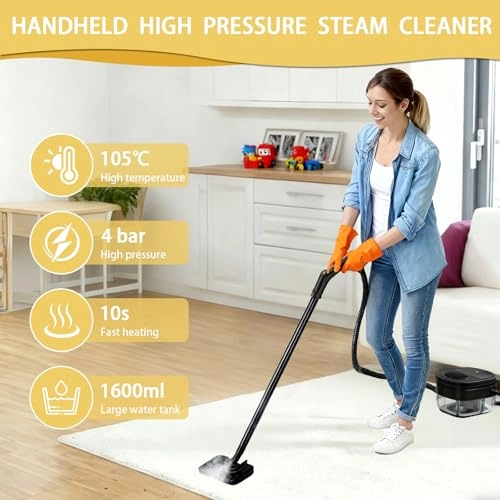 Handheld High-Temperature Steam Cleaner - 1600ml