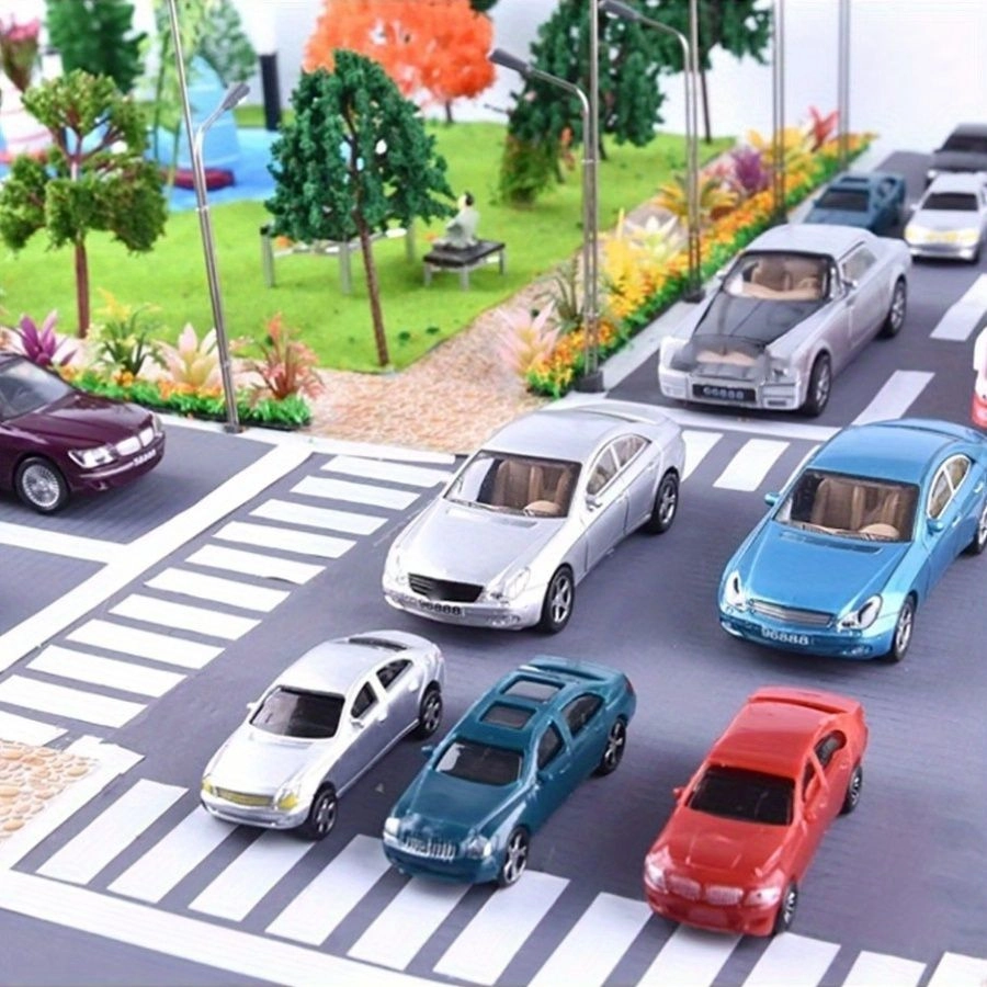 Mini Car Sedan Models - 1:100 durable plastic