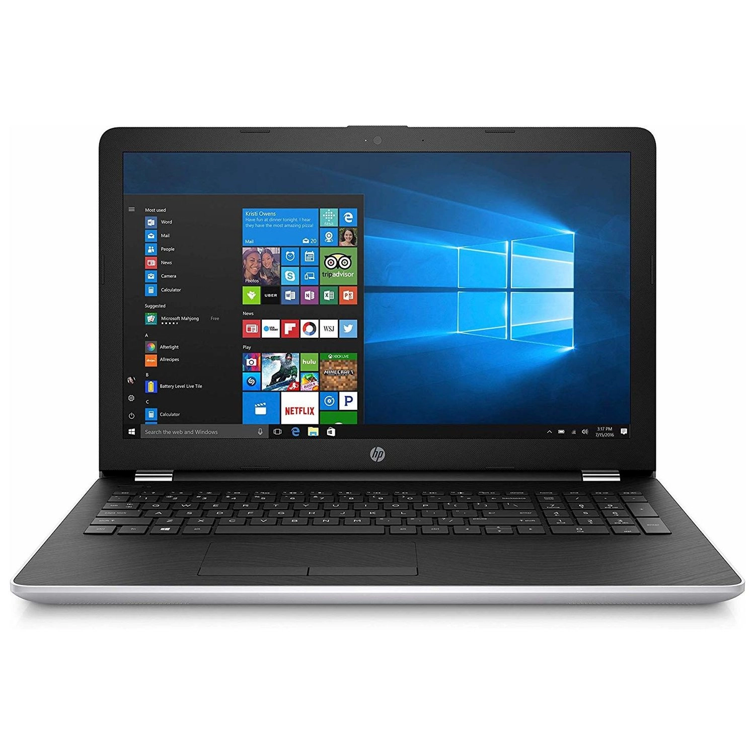 HP 15-BS031WM - 15.6'' Core i3 4GB DDR4 1000GB HDD