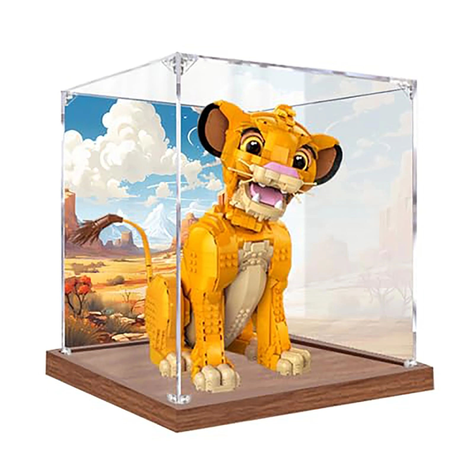 Protective Case (43247) - Acrylic Cover Wooden base 3mm