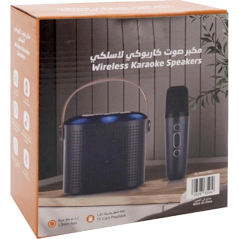 Portable Microphone with Bluetooh Speaker