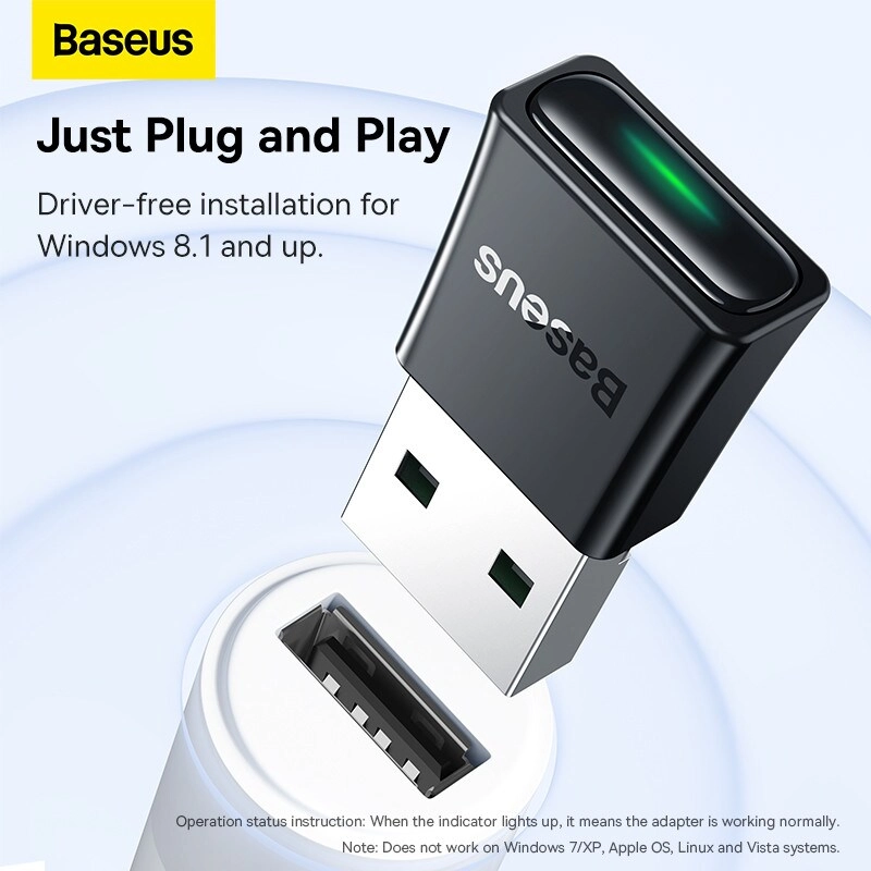 Baseus USB Bluetooth Adapter - 5.3 USB