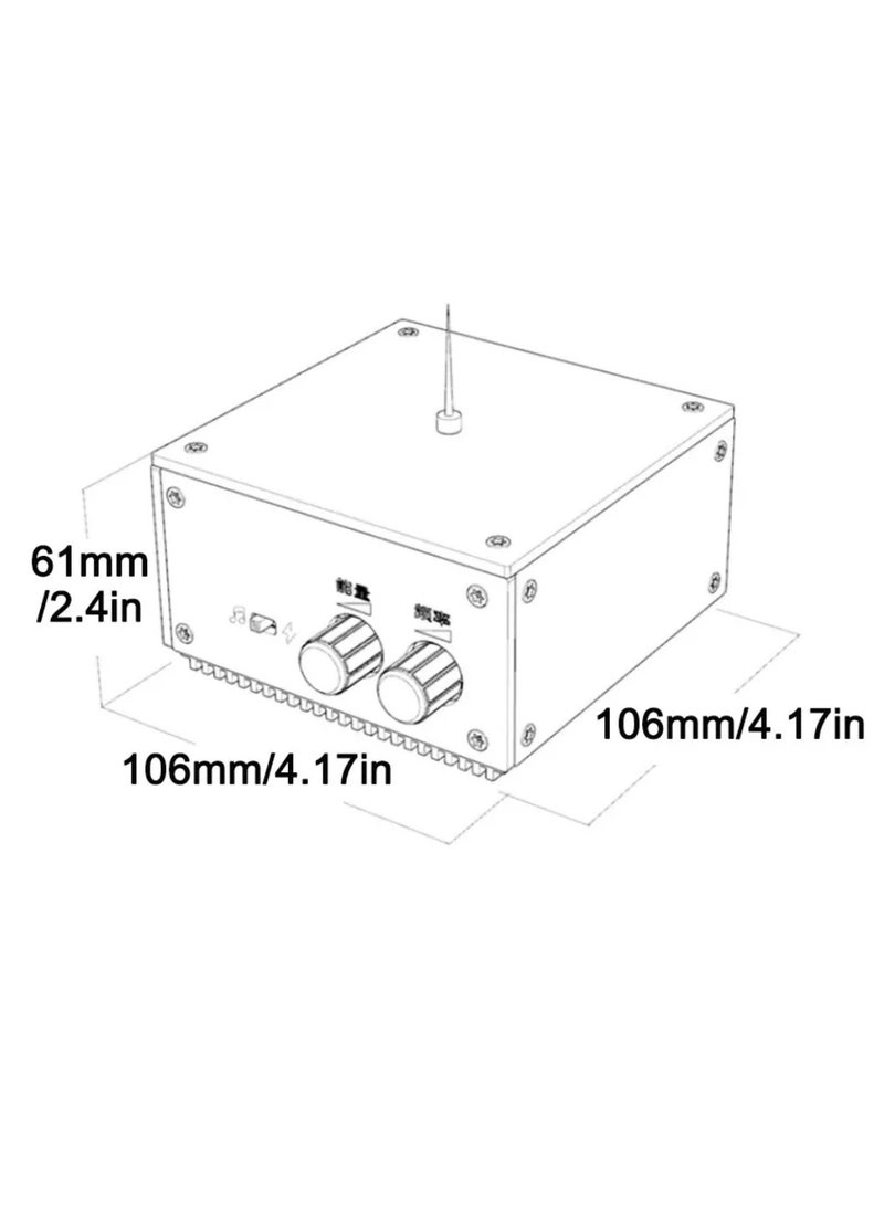 Palm Lightning Sound Speaker - 0-100W