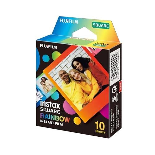 Instax Square Rainbow Film - 10 Exposures