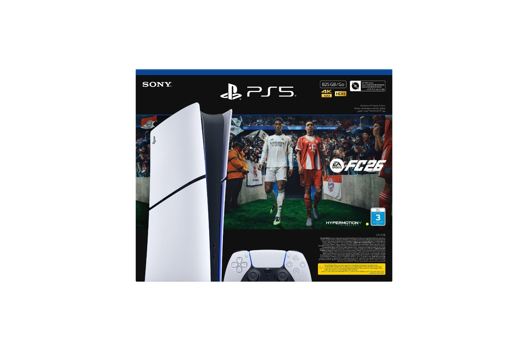 PlayStation 5 Digital Edition - 825GB Bundle