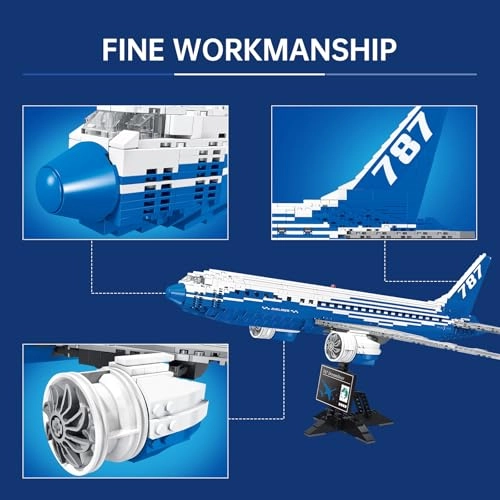 787 Airplane - 1353 pcs