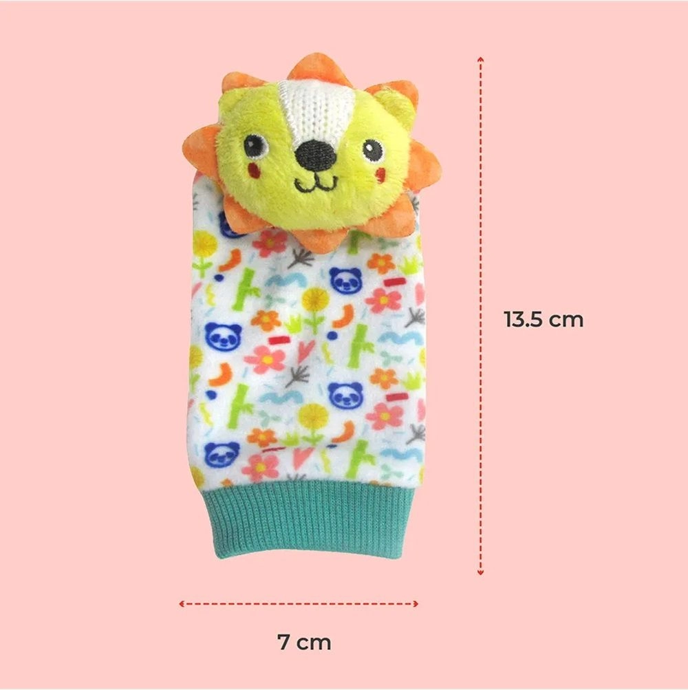 Foot And Wrist Rattle - 0 months fabric 4 pieces