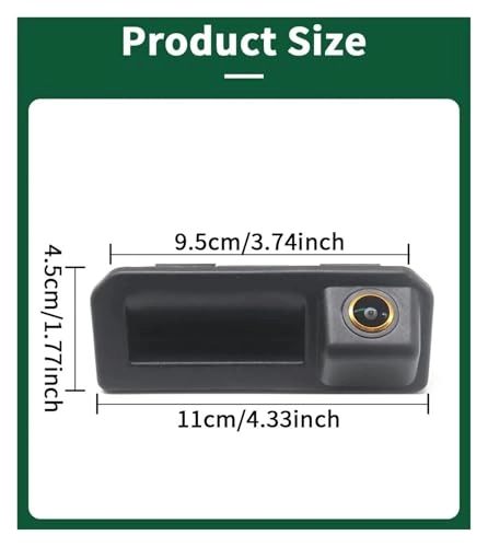 Rear View Camera Fisheye - Night vision Wired 1080P