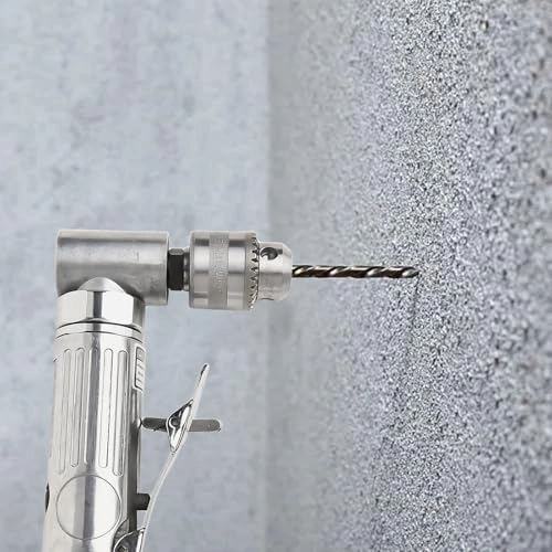 Pneumatic Drill - 90 Degrees 0.6-6.5mm Chuck 15000rpm