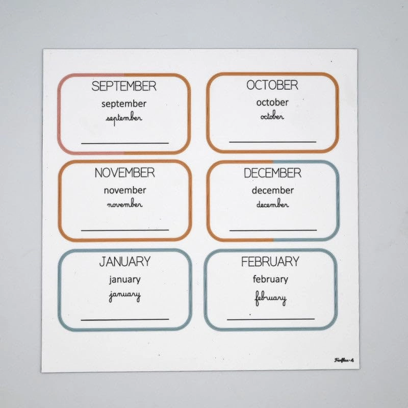 My Marks in Time - 3 years 50 pieces