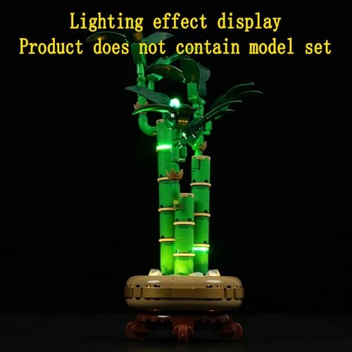 LED Light Kit for LEGO Lucky Bamboo Building Blocks 10344 - Plastic 1 4.5-5V