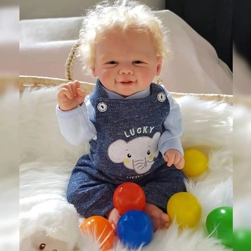 Vivienne Reborn Baby Doll - 19 inch Full body vinyl Ages 3+