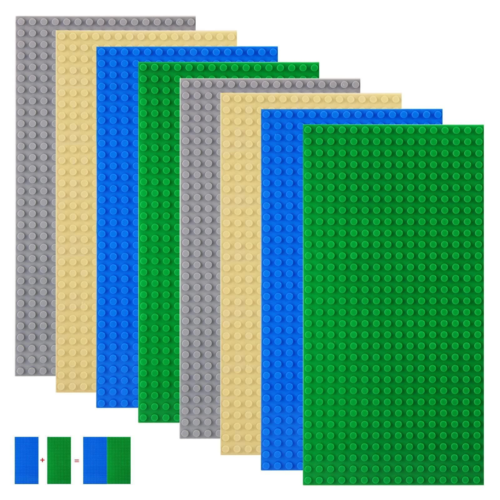Baseplate - 8 pcs