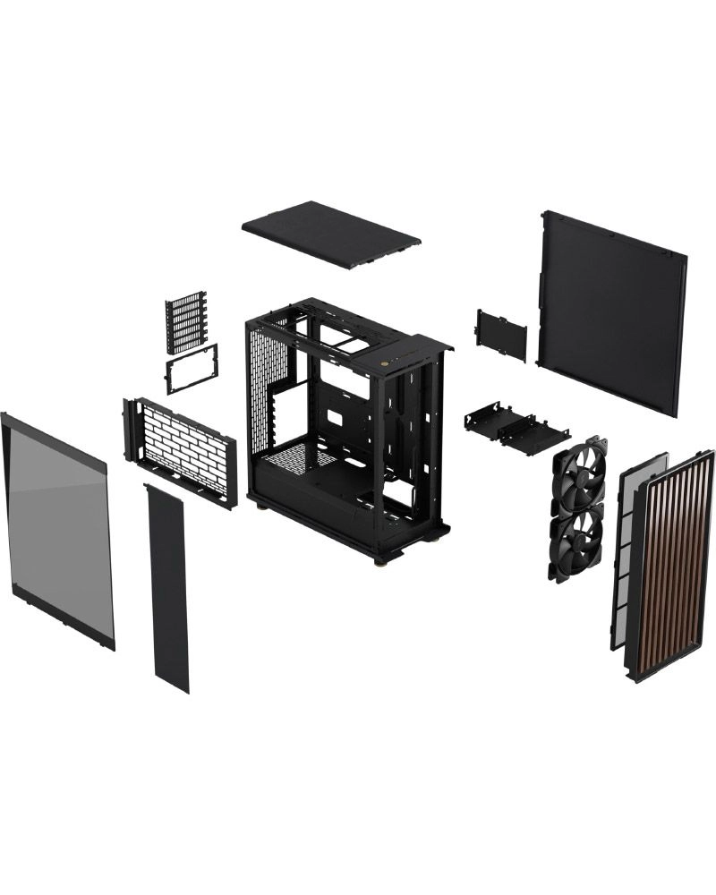 North - Clear TG (Tempered Glass) ATX / mATX / ITX