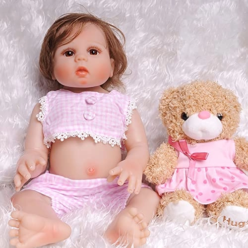 Reborn Baby Doll - 19 Inch Vinyl Girl