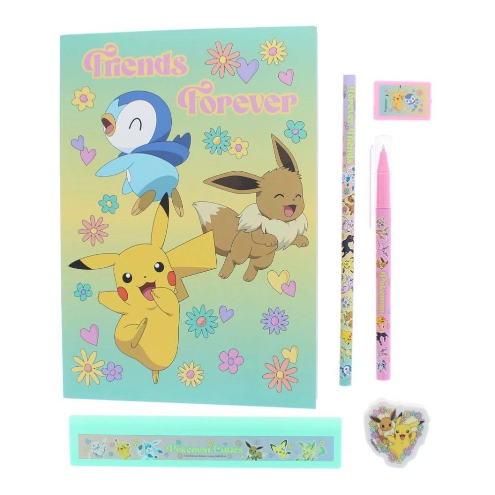 BLUEPRINT COLLECTIONS Pokemon Stationery Set - 7 piece(s)
