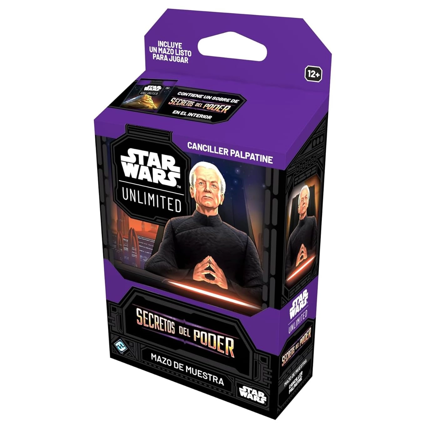 Fantasy Flight Games Star Wars Unlimited: Secrets of the Force - Chancellor Palpatine (Spanish)