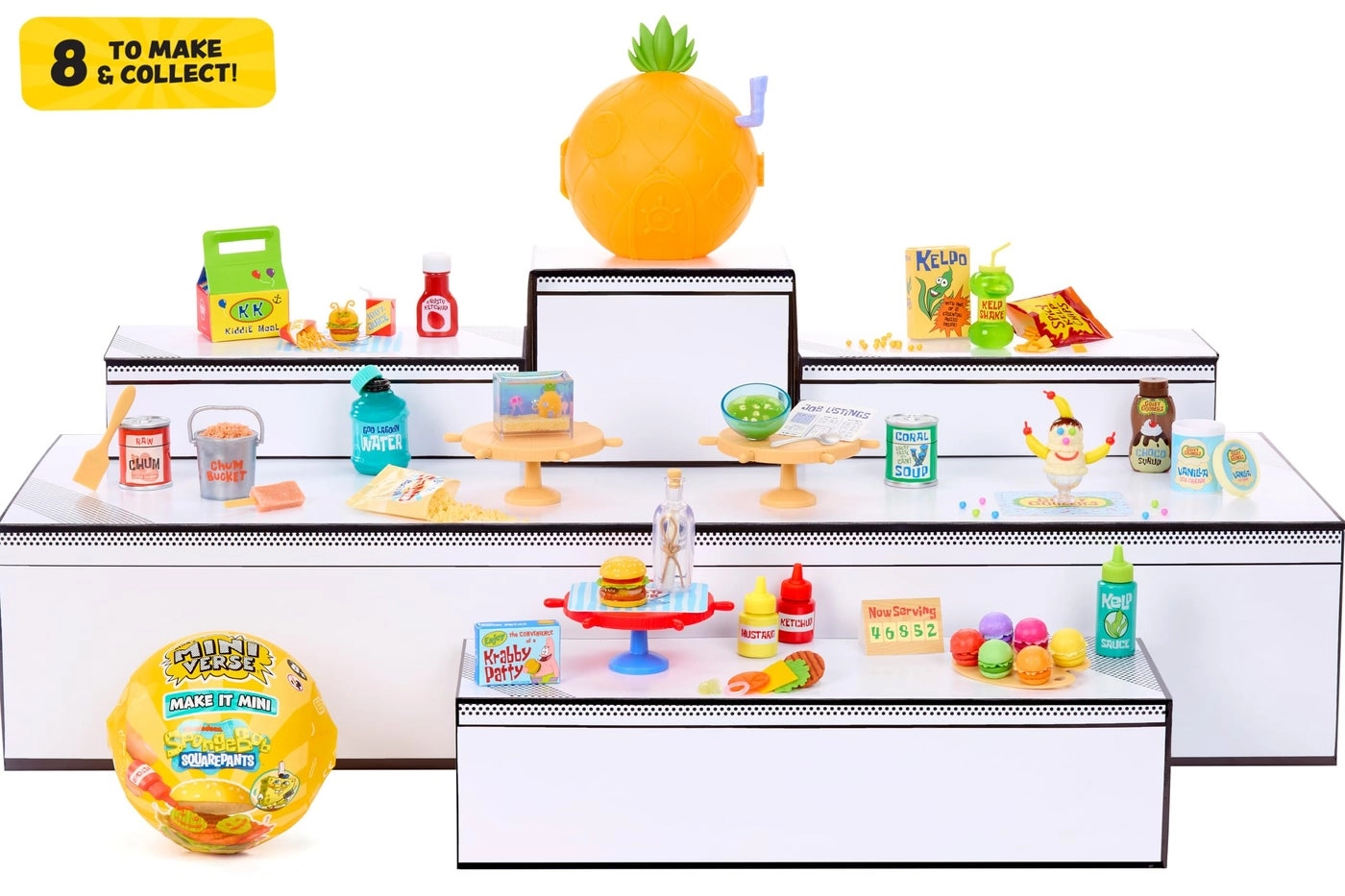 Make It Mini Spongebob Squarepants - 8 years SpongeBob SquarePants 2 Pack