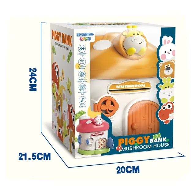 Mashroom Piggy Bank - 3 +