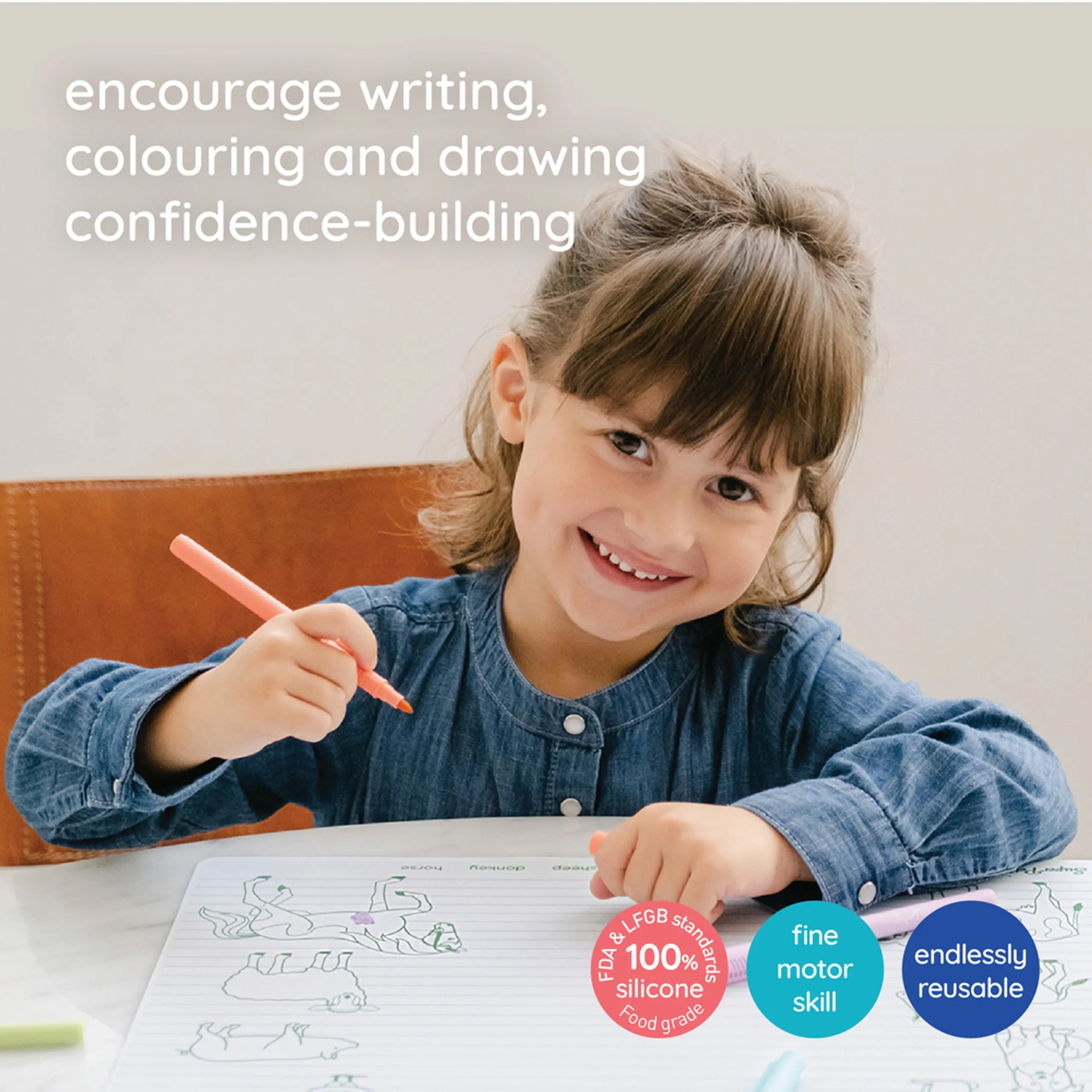 My First World Map Reversible Mats - 3+ years