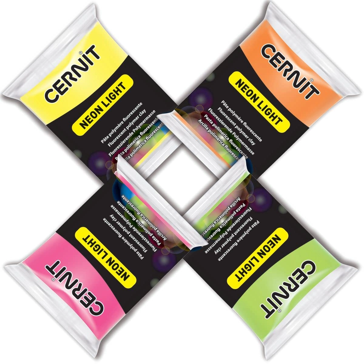 Polymer Clay - Neon Series - 56g