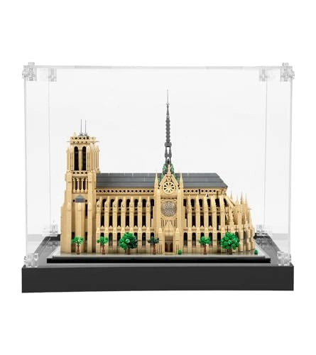 Acrylic Display Case for Lego Architecture Notre-Dame de Paris 21061