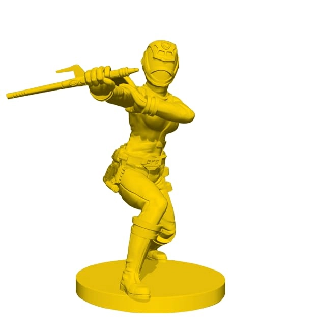 Power Rangers Heroes of The Grid: S.P.D Ranger Pack