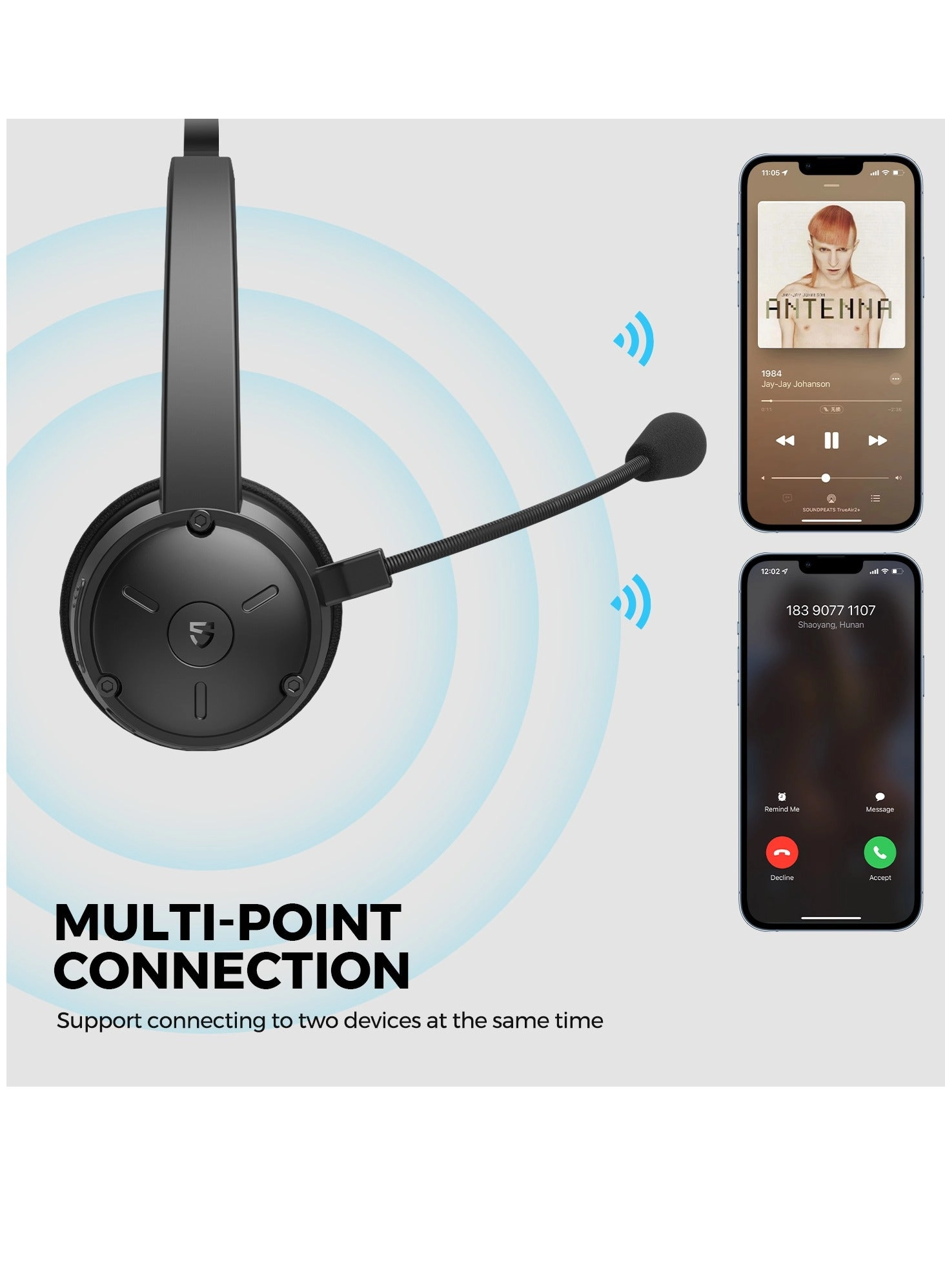 A7 Pro Wireless Headset