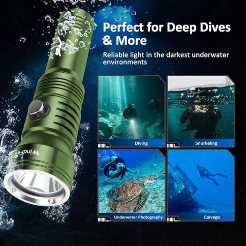 X1 - Scuba Dive Light IPX8 210 Feet Underwater