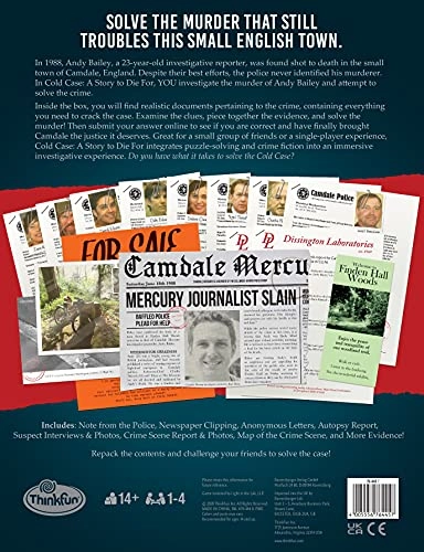 Cold Case Files - A Story To Die For