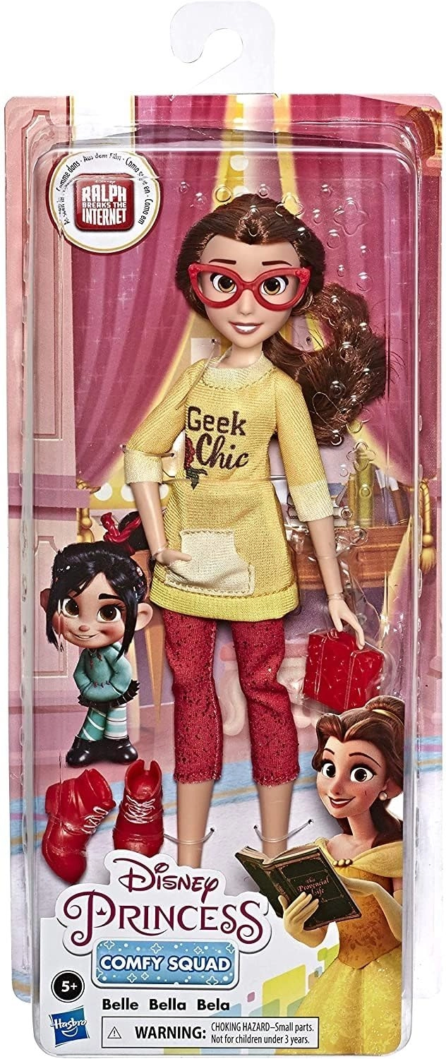 Hasbro Belle Fashion Doll - Comfy Squad Ralph Breaks the Internet Ages 60+