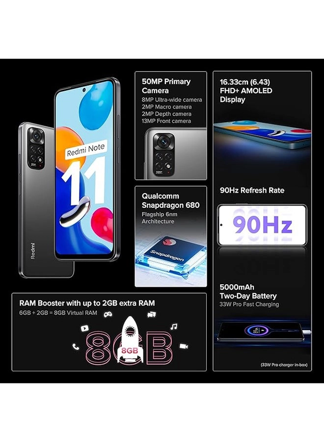 (Renewed) Redmi Note 11 - 4GB 64GB