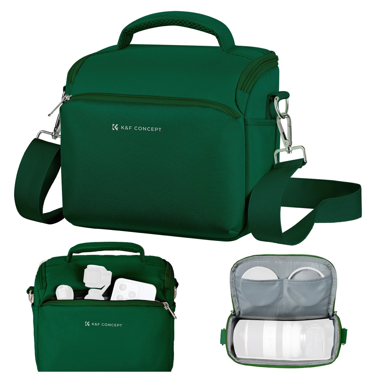 K&F Concept Camera Sling Bag - 23.1L x 17.3W x 10.9H centimetres SLR Camera Covers