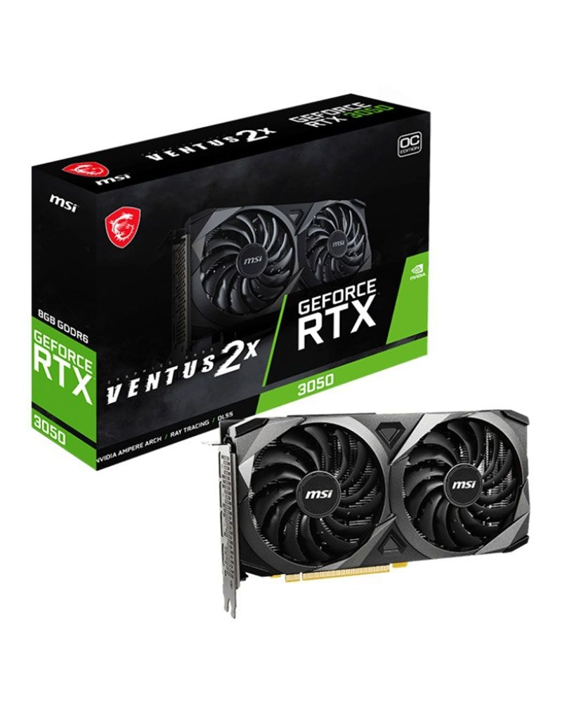 GeForce RTX 3050 Ventus 2X - 8GB
