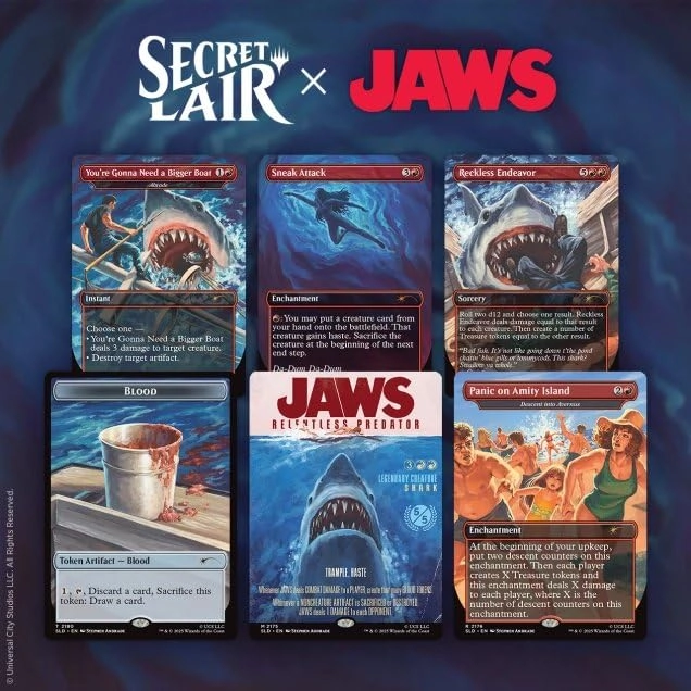 Wizards of the Coast Secret Lair x Jaws: Terror of Amity Island - Non-Foil