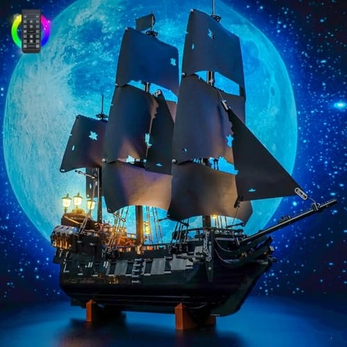 Light kit Compatible with 10365 Captain Jack Sparrow's Pirate Ship - RC Version LED