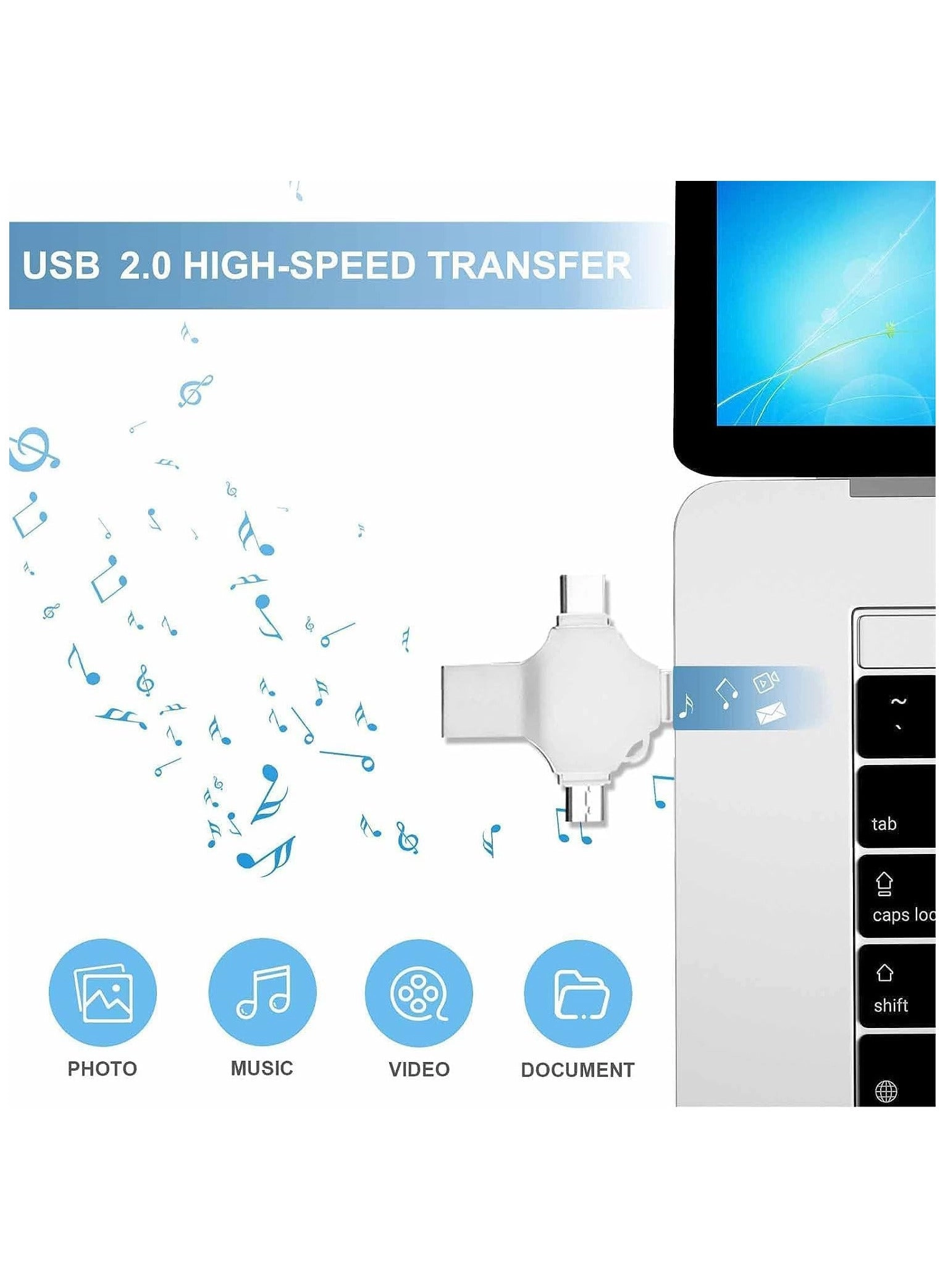 USB Flash Drive - USB 3.0 Type-C 2TB