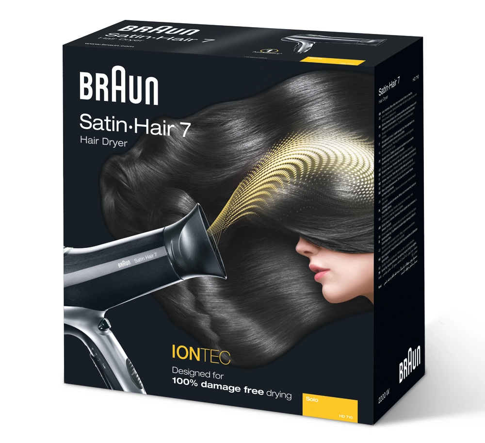 Satin Hair 7 - 2000 Watt Black