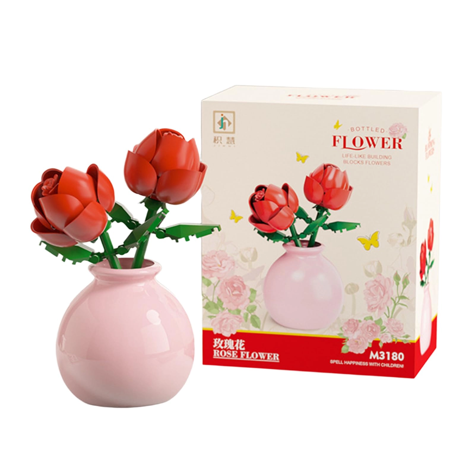 Flower Building Block Toy - Clamping Tulip