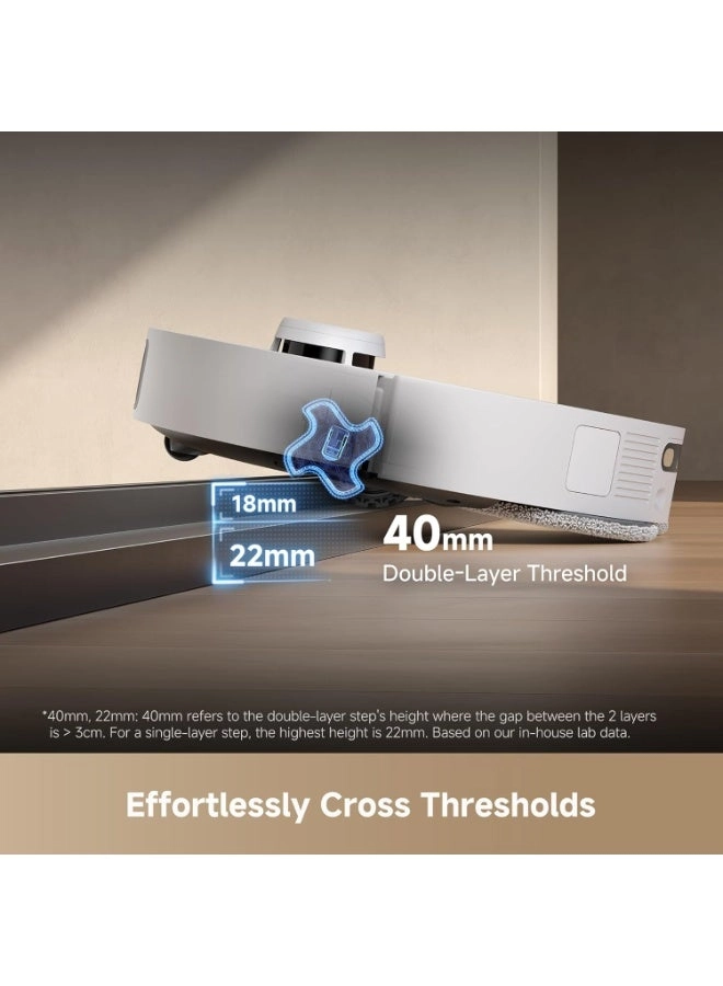 L40s Pro Ultra - Robot Vacuum and Mop Combo Black