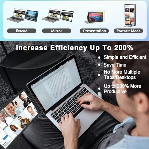 Laptop Screen Extender - 3433509_US 11.6 Inches 1366x768