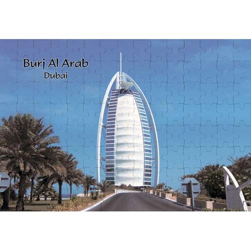 Ajooba Dubai Souvenir Burj Al Arab Puzzle (0016)