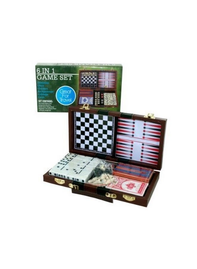Kole Imports Travel Game Set - 6 In 1