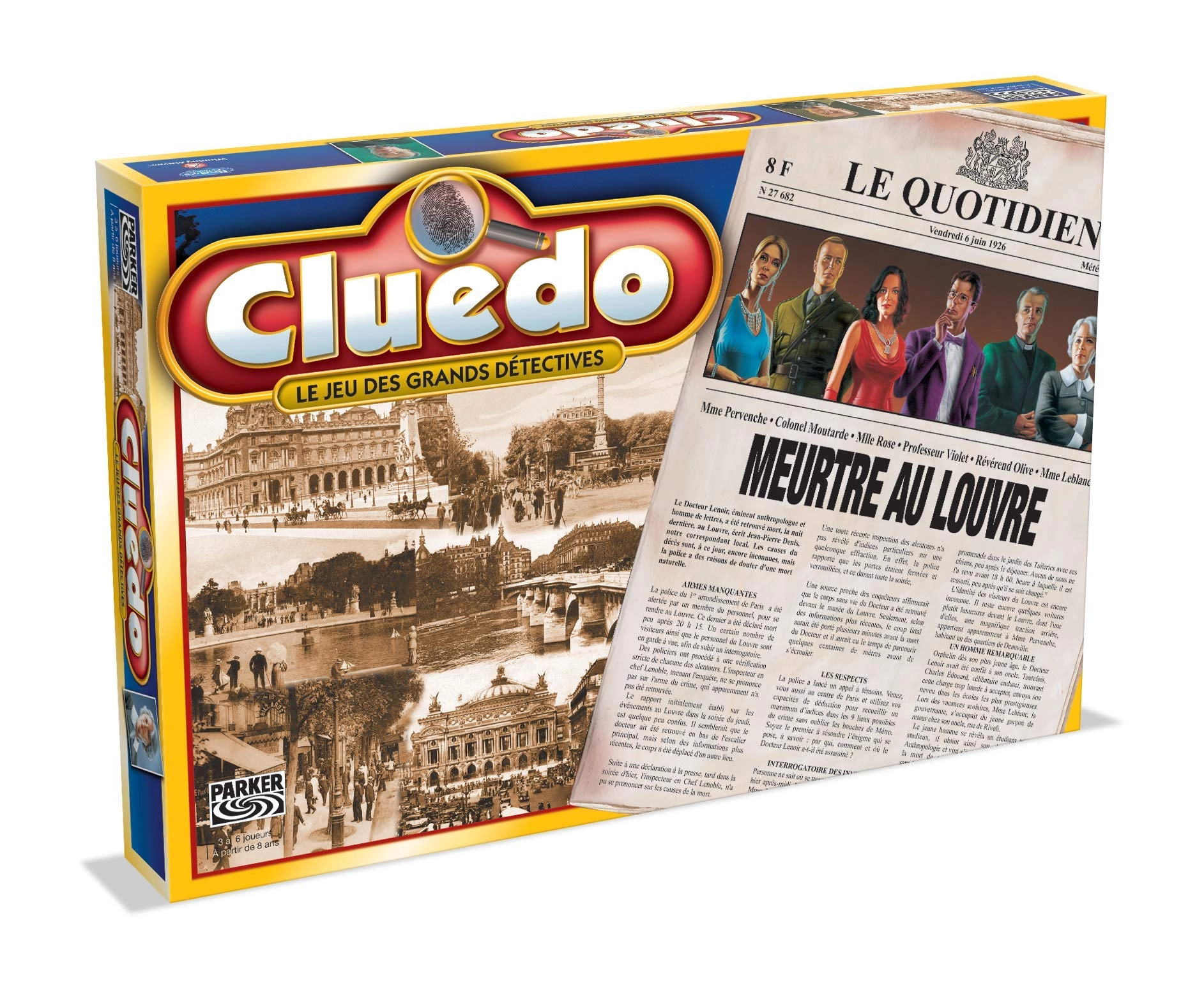 Winning Moves Cluedo: Murder At The Louvre (French)