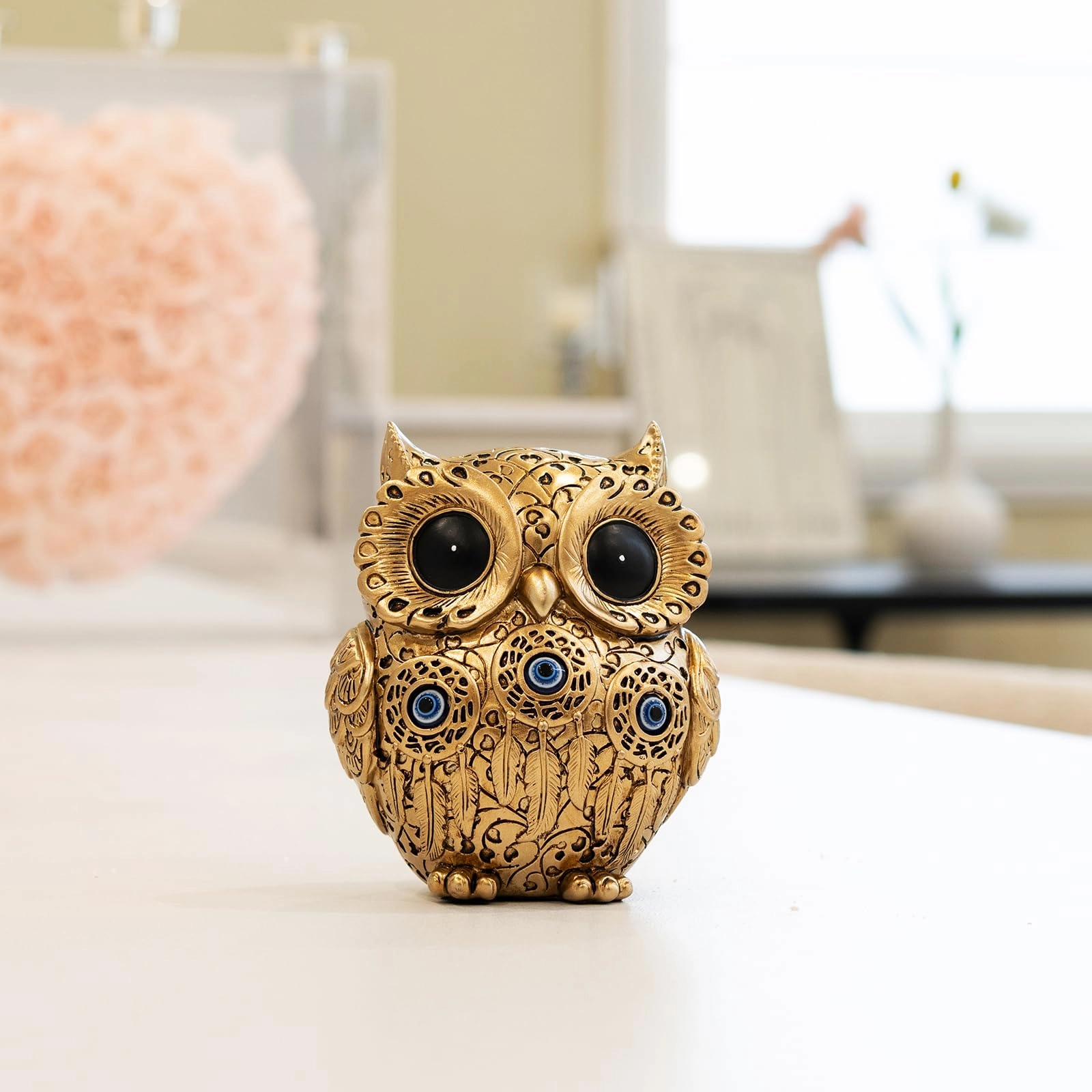 Owl Statue - Resin