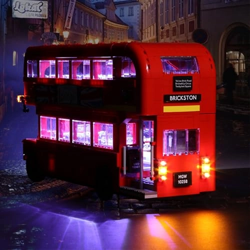 LED Lighting Kit - ABS for LEGO London Bus 10258 USB