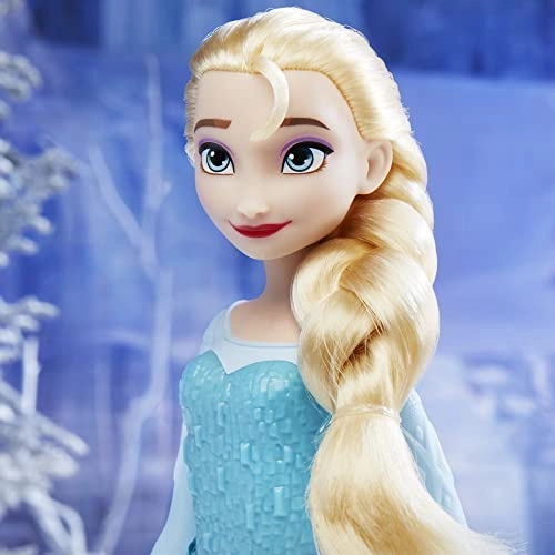 Elsa Fashion Doll - Posable Blue Outfit